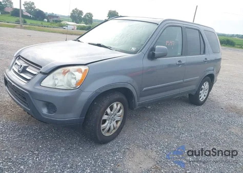 2006 Honda Cr-V Se из США, поврежденный, VIN JHLRD78926C003113